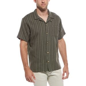 Sovereign Code Mens  Evander Woven Shirt, Green